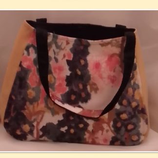 JR: ETHEL TOTE WITH FLOWERS