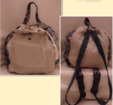 JR: KHAKI KIDS BACKPACK