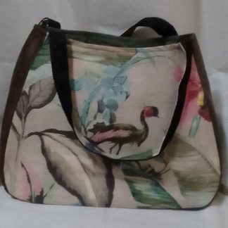 JR: ETHEL TOTE WITH BIRD MOTIF
